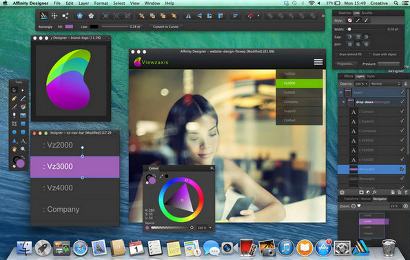 矢量图处理软件 Affinity Designer for Mac v1.10.3.1191 TNT中文直装特别版下载